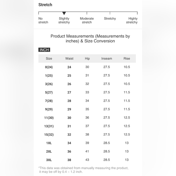 RISEN High-Rise Wide Leg Tummy Control Pants Distressed Cropped Denim Blue Jeans - Picture 15 of 15